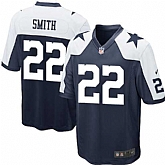 Nike Men & Women & Youth Cowboys #22 Emmitt Smith Thanksgiving Navy Blue Team Color Game Jersey,baseball caps,new era cap wholesale,wholesale hats